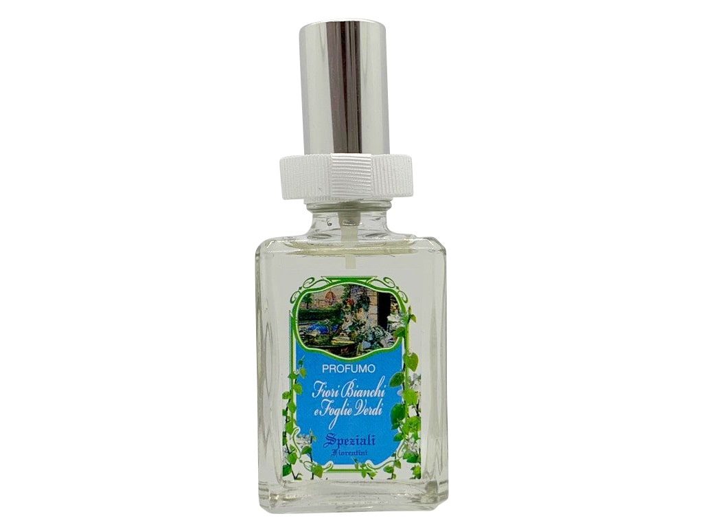 Derbe – Fiori Bianchi e Foglie Verdi<p>(デルベ – ホワイトフラワー&グリーンリーフ)