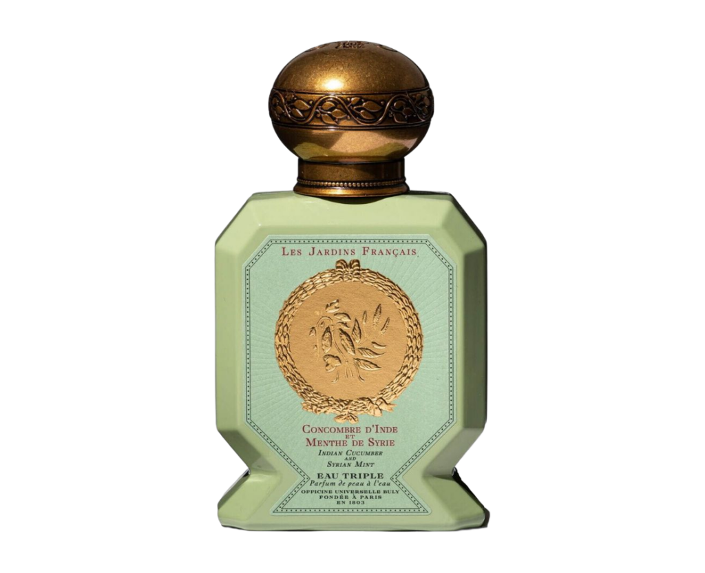 Officine Universelle Buly – Concombre d’Inde et Menthe de Syrie<p>(オフィシーヌ・ユニヴェルセル・ビュリー – コンコンブル・ダンド・エ・マント・ドゥ・シリィ)
